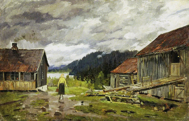 Hakloa en Maridalen - Edvard Munch