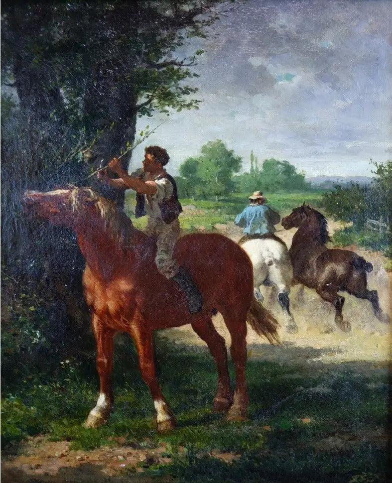 Parada del jinete - Rosa Bonheur
