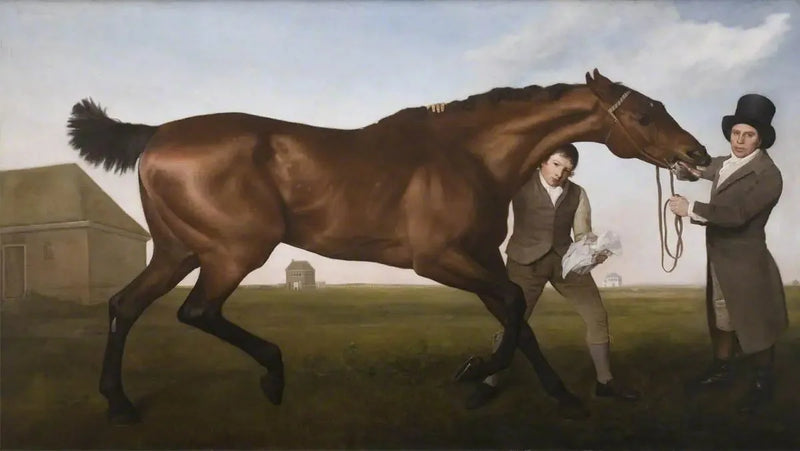 Hambletonien, frotar - George Stubbs