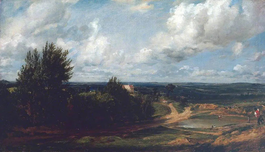 Hampstead Heath, con la casa llamada « The Salt Box » - John Constable