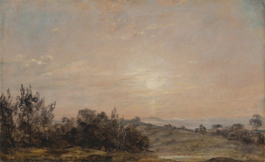 Hampstead Heath en dirección a Harrow - John Constable