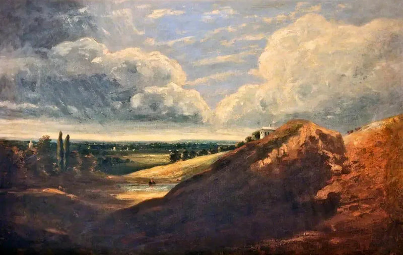 Hampstead Heath, estanque de Branch Hill - John Constable