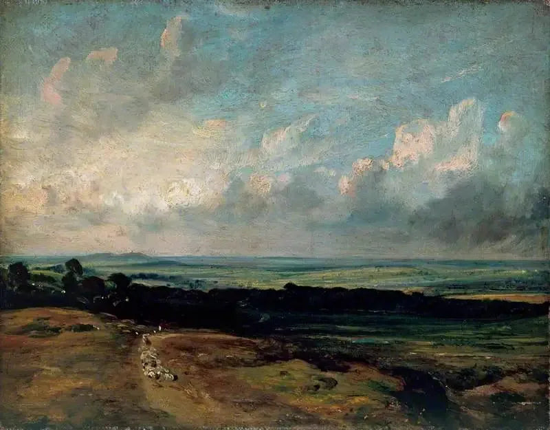 Hampstead Heath, Harrow a lo lejos - John Constable