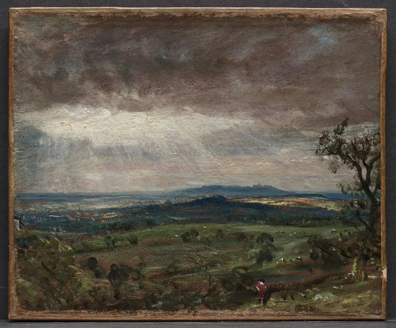 Hampstead Heath, vista hacia Harrow - John Constable