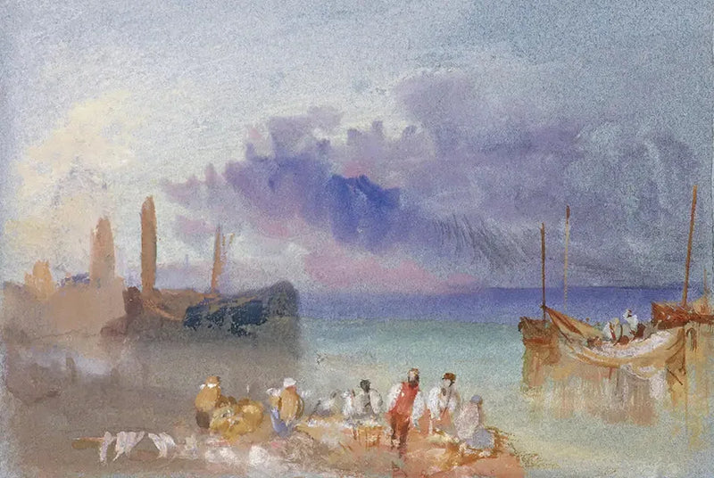Vista del Puerto - J. M. W. Turner