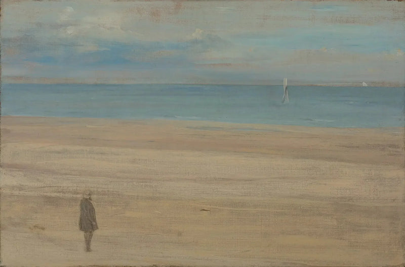 Armonía en azul y plata: Trouville - James Abbott McNeill Whistler