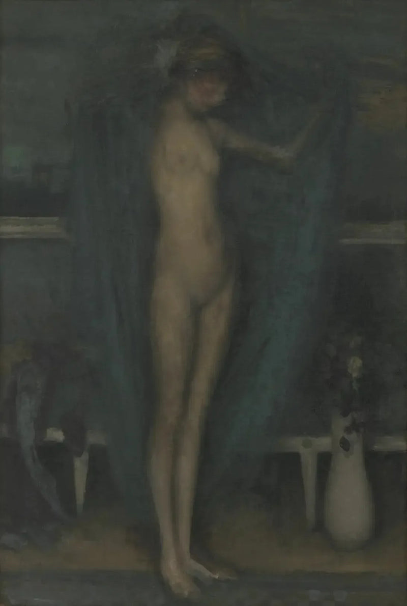Armonía en azul y oro: La niña azul - James Abbott McNeill Whistler