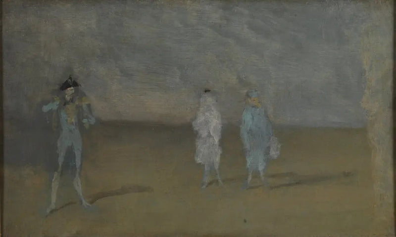 Armonía en azul: el dúo - James Abbott McNeill Whistler