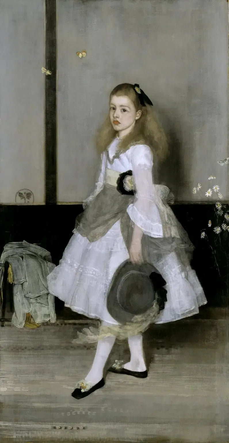 Armonía en gris y verde: Miss Cicely Alexander - James Abbott McNeill Whistler