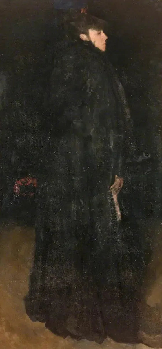 Armonía en negro: Miss Ethel Philip - James Abbott McNeill Whistler