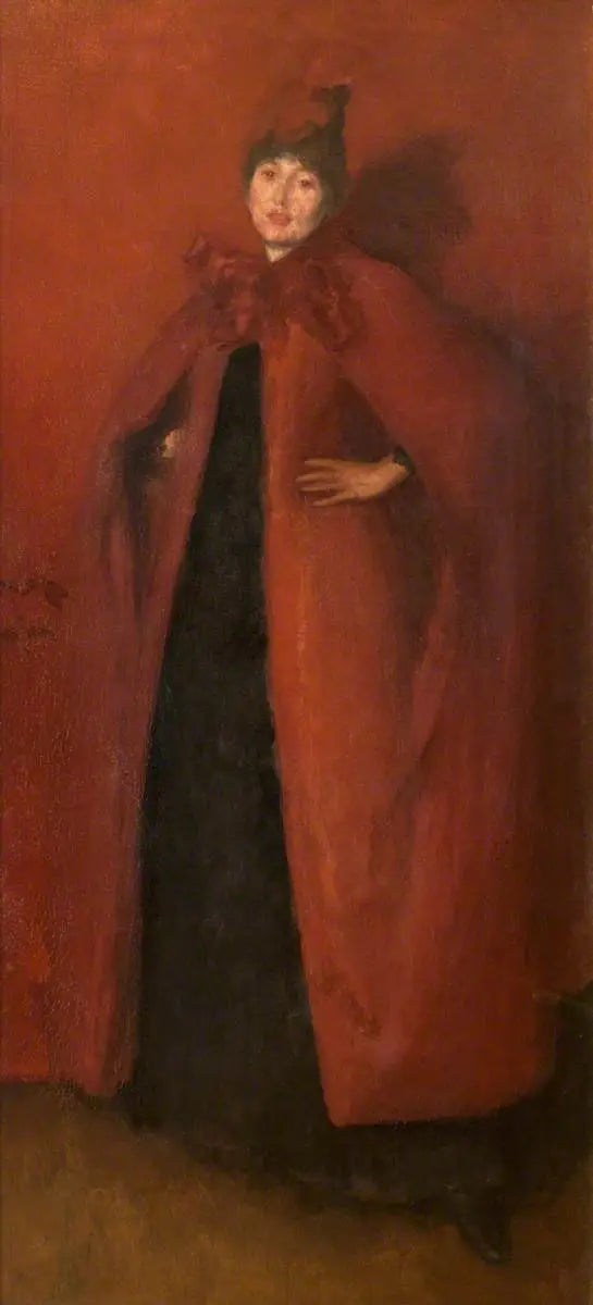 Armonía en rojo: Luz de la lámpara - James Abbott McNeill Whistler
