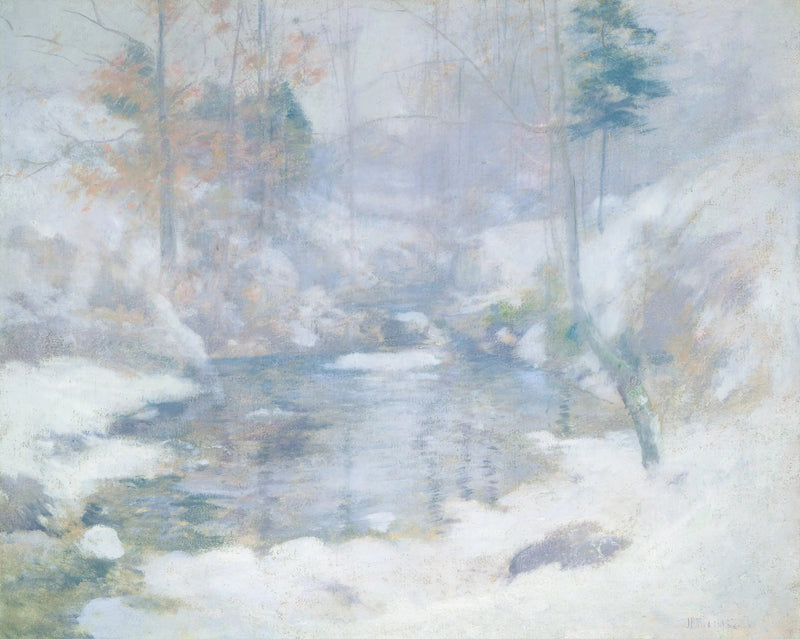 Armonía invernal - John Henry Twachtman