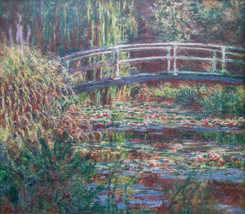 El Estanque de los Nenúfares, Armonía rosa - Claude Monet