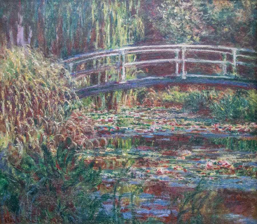 El Estanque de los Nenúfares, Armonía rosa - Claude Monet
