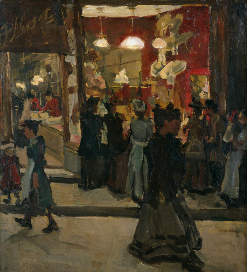 Hatterie Mars en Nieuwendijk en Amsterdam - Isaac Israels
