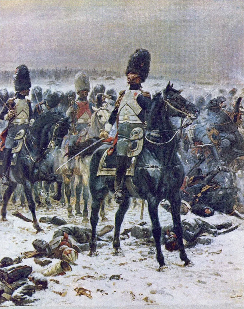 ¡Levanten las cabezas! El coronel Lepic en Eylau el 8 de febrero de 1807 - Édouard Detaille