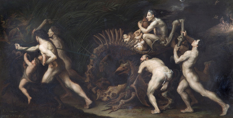 Hécate: Procesión hacia un sabbat de brujas - Jusepe de Ribera