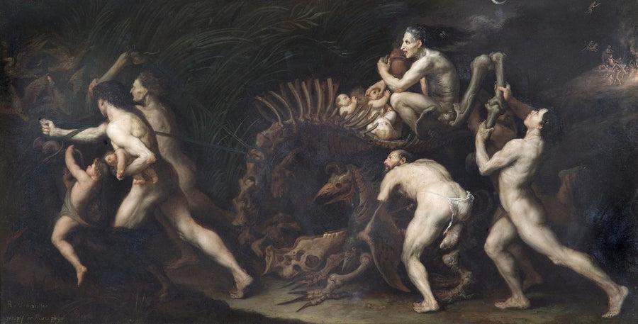 Hécate: Procesión hacia un sabbat de brujas - Jusepe de Ribera
