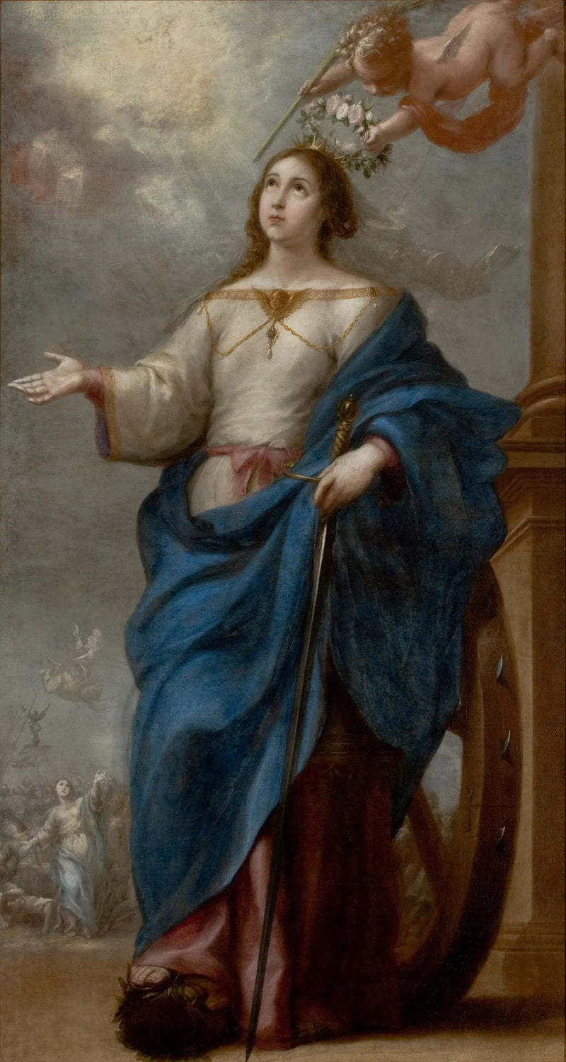 Santa Catalina de Alejandría - Bartolomé Esteban Murillo