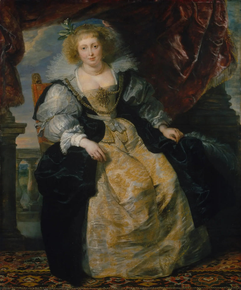 Helène Fourment en su vestido de novia - Peter Paul Rubens