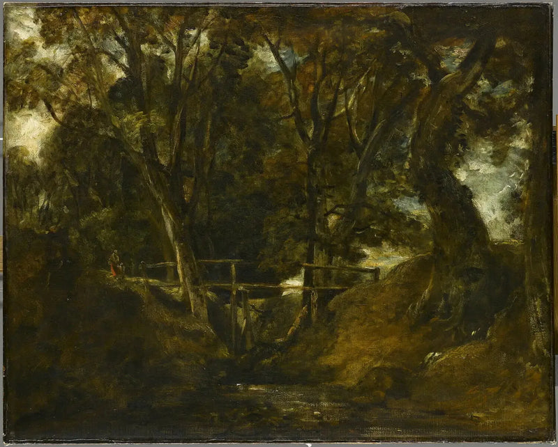 Helmingham Dell. Valle en el parque de Helmingham - John Constable