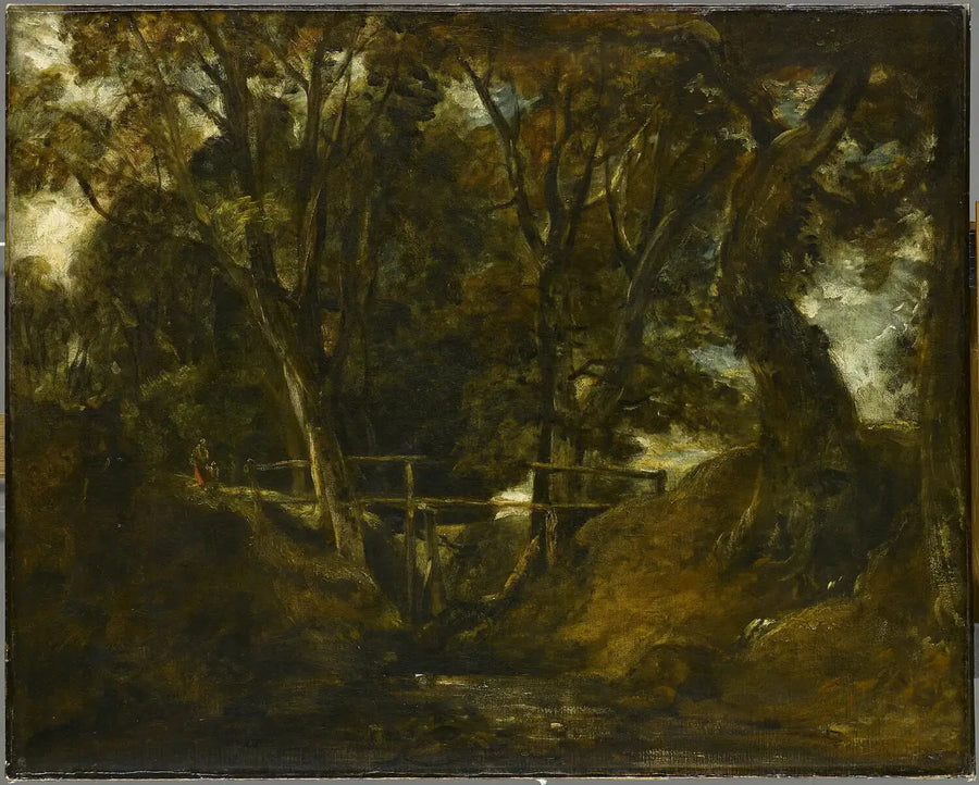 Helmingham Dell. Valle en el parque de Helmingham - John Constable