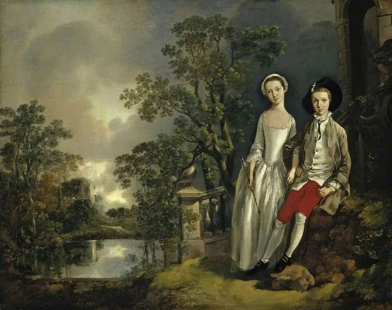 Heneage Lloyd y su hermana, Lucy - Thomas Gainsborough