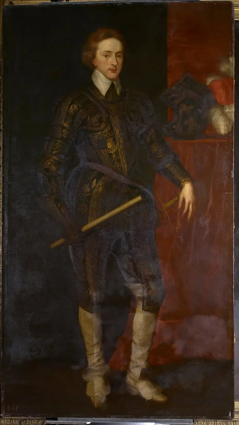 Henri, príncipe de Gales, hijo de Jacobo I y VI (1594-1612) - Antoine van Dyck