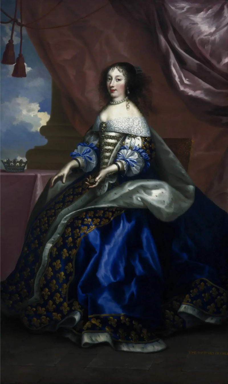 Henriette Anne, duquesa de Orléans, 1644 - 1670. Quinta hija de Carlos I - Jean Nocret