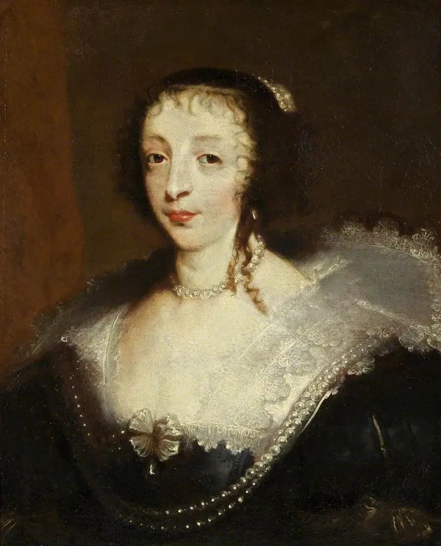 Henriette Marie (1609–1669), reina de Carlos I - Antoine van Dyck