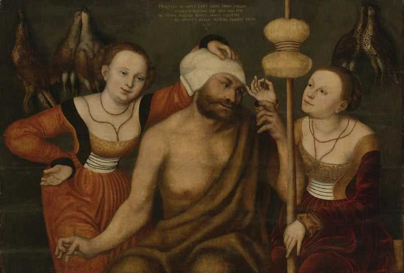 Hércules y Omfale - Lucas Cranach el Viejo