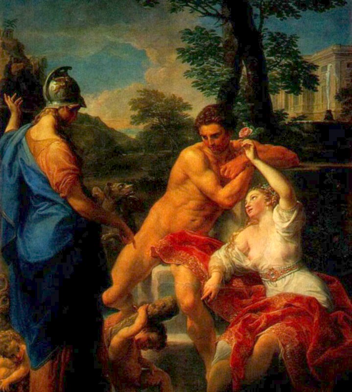 Hércules en el cruce de caminos - Pompeo Batoni