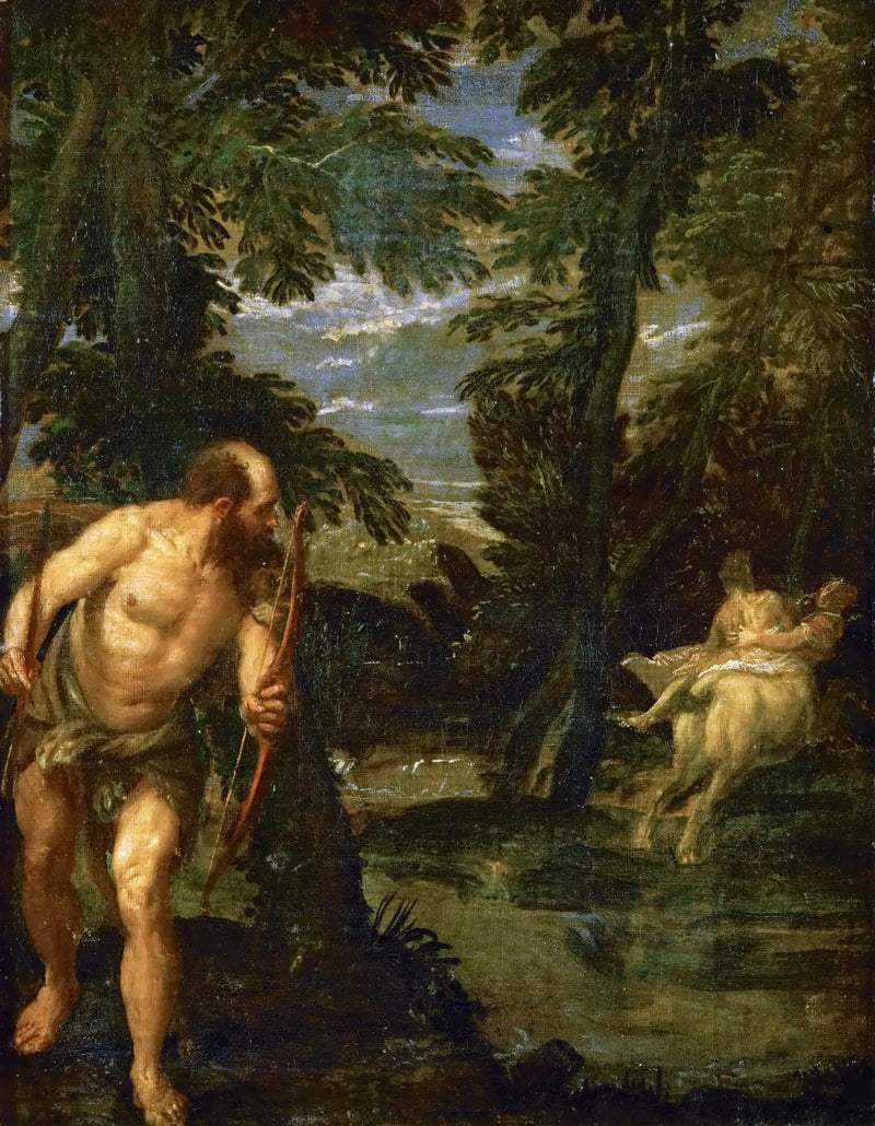 Hércules, Deyanira y el centauro Neso - Paul Véronèse