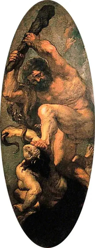 Hércules aplasta la discordia - Peter Paul Rubens