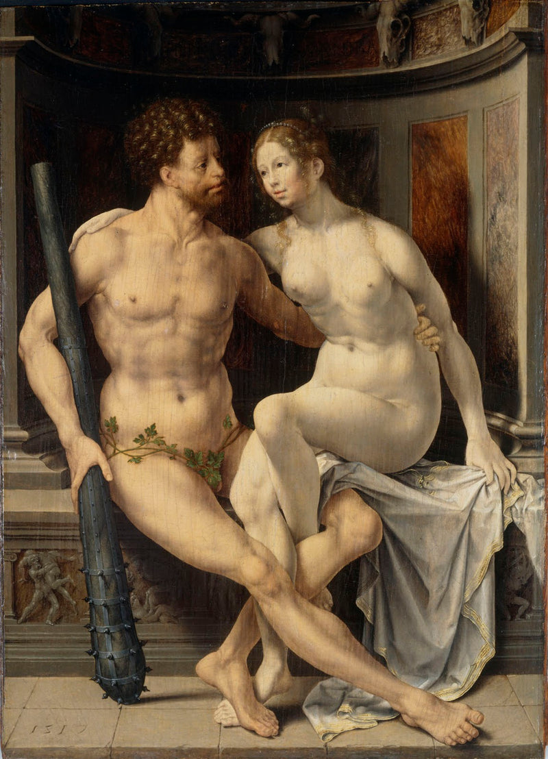 Hércules y Dejanira - Jan Gossaert