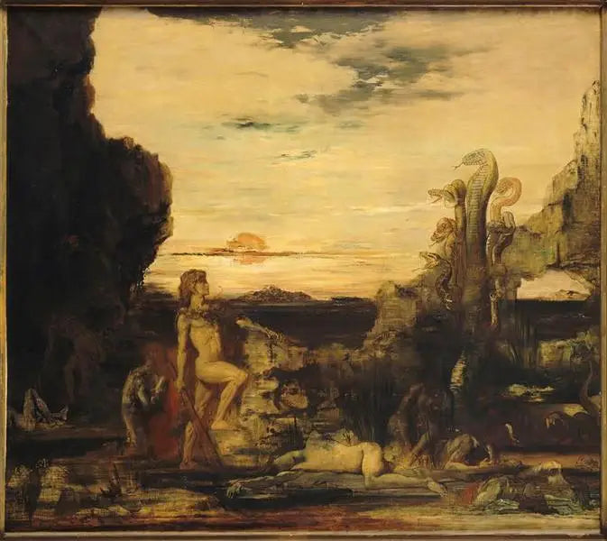 Hércules y la Hidra de Lerna - Gustave Moreau