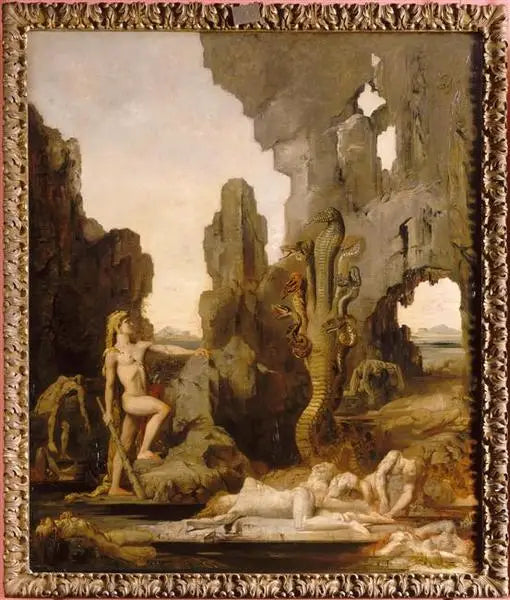 Hércules y la Hidra de Lerna - Gustave Moreau