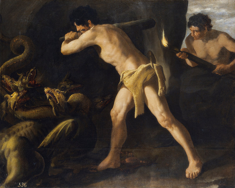Hércules y la Hidra - Francisco de Zurbarán