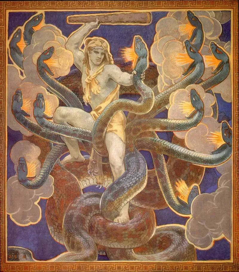 Hércules y la Hidra - John Singer Sargent
