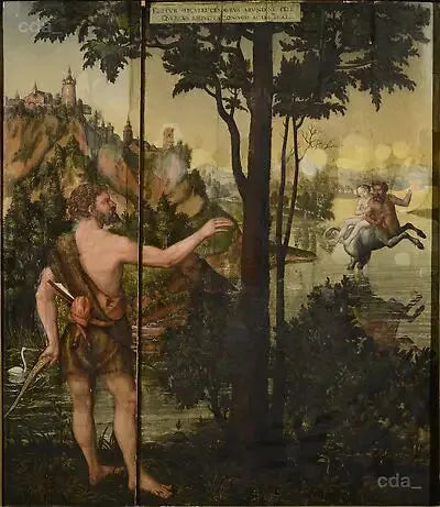 Hércules y Neso - Lucas Cranach el Viejo