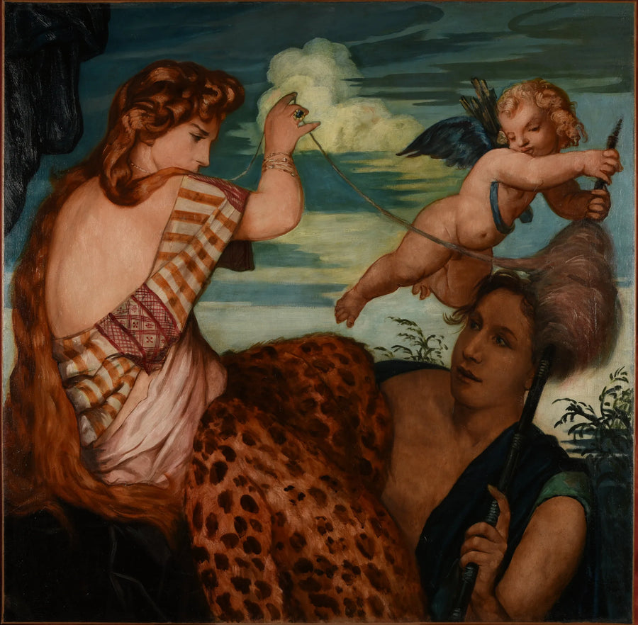 Hércules y Omfale - Émile Bernard