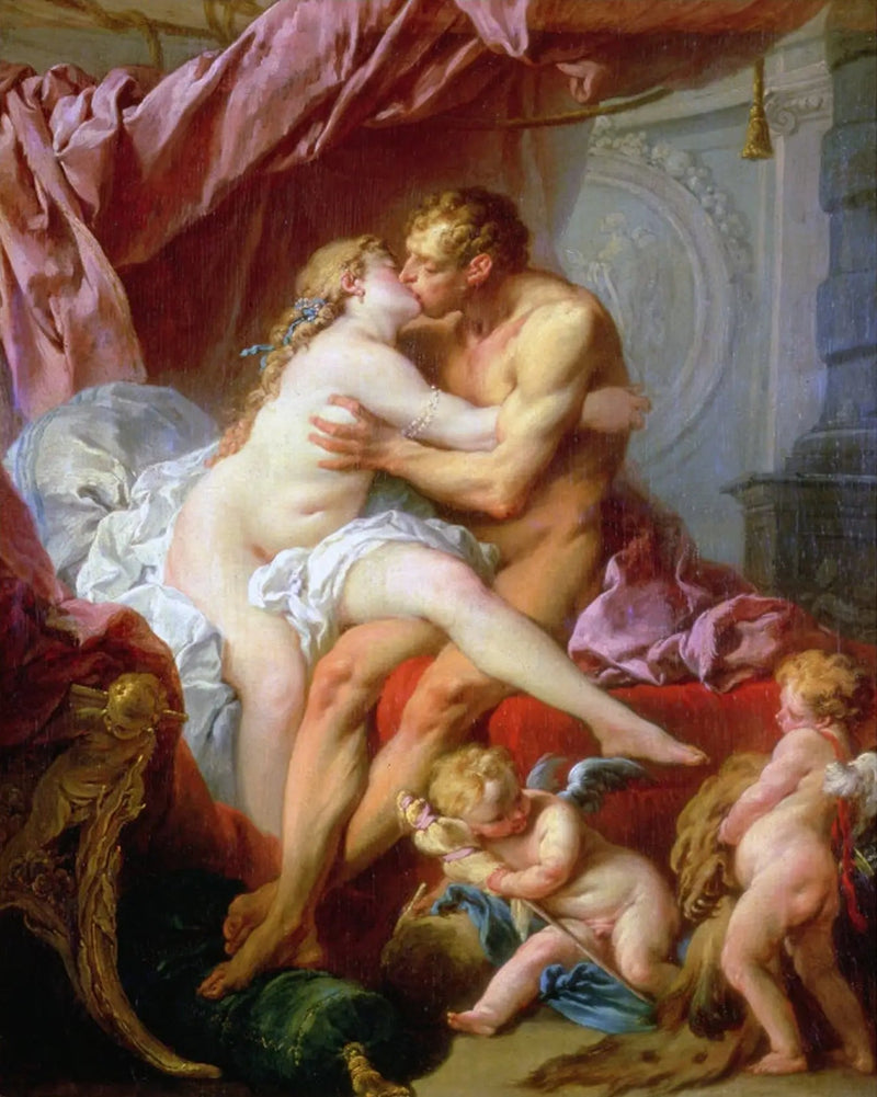 Hércules y Omfale - François Boucher