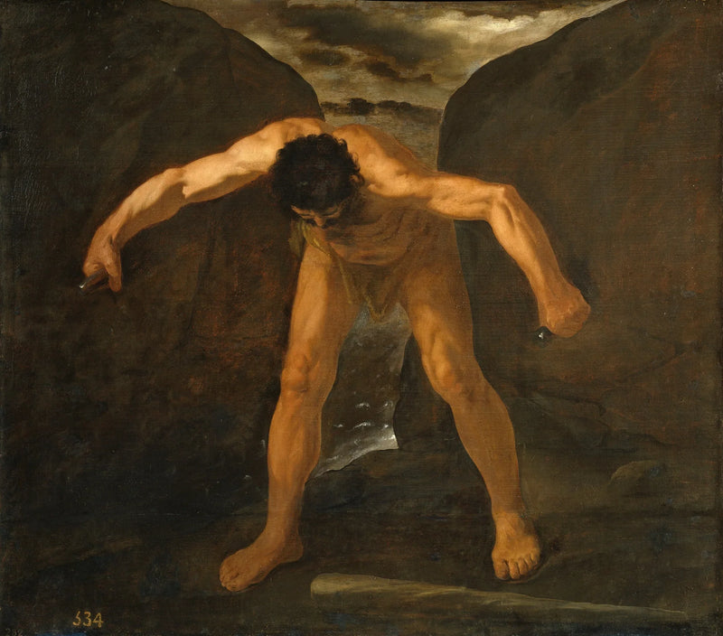Hércules separando las montañas de Calpe y Abyla - Francisco de Zurbarán