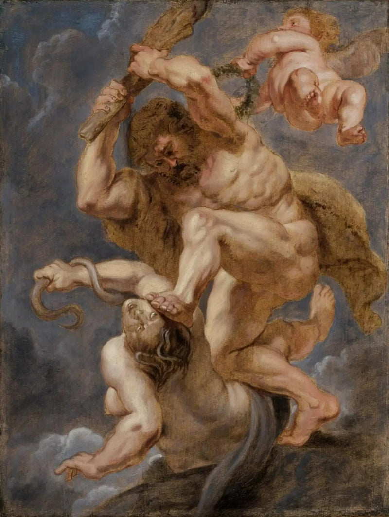 Hércules, virtud heroica superando la discordia - Peter Paul Rubens