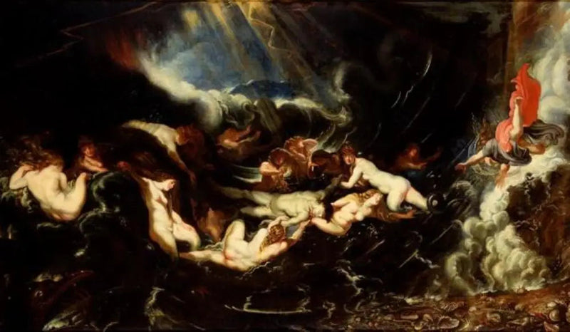 Héro y Leandro - Peter Paul Rubens