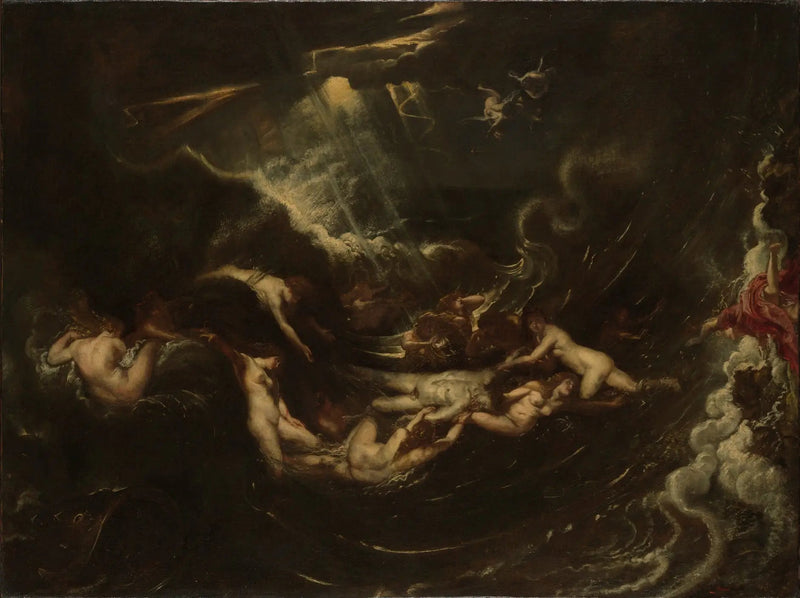 Héro y Leandro - Peter Paul Rubens