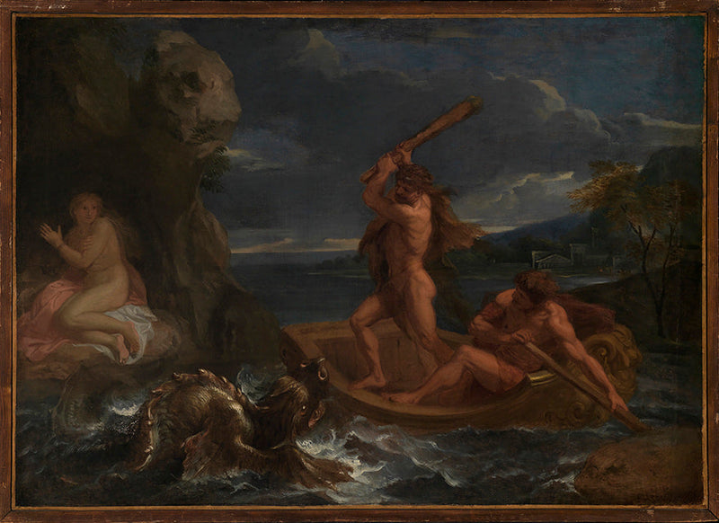Hésione libérée par Hercule - Charles Le Brun