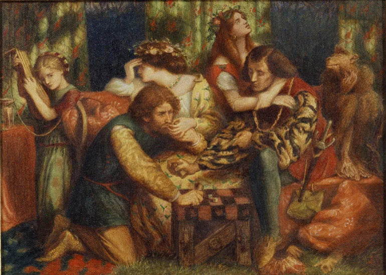 Rosa de Hesterna - Dante Gabriel Rossetti