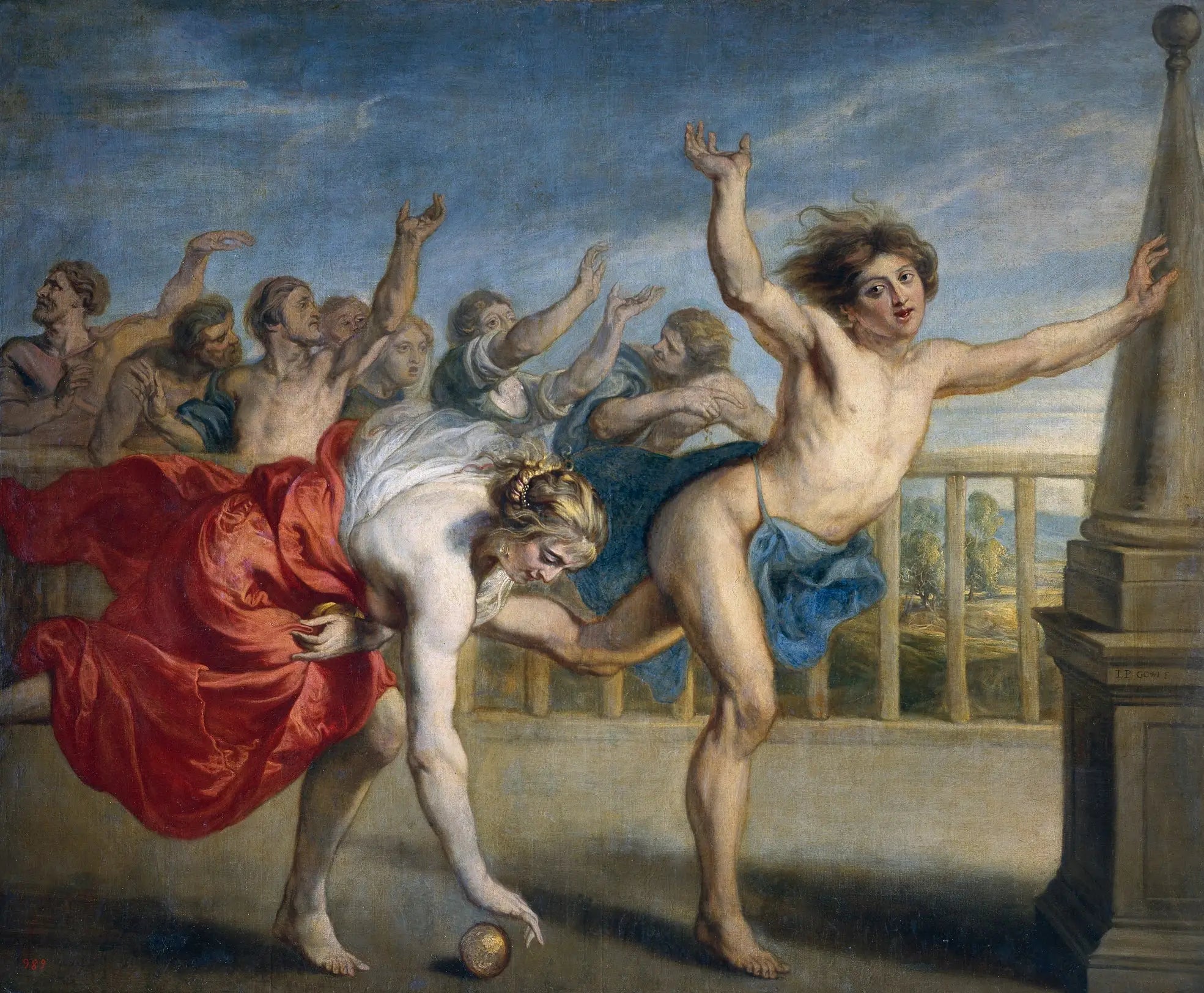 Hippomène et Atalante - Peter Paul Rubens image 1 copie de tableau peinte à la main