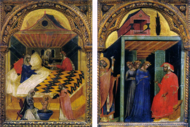 Historia de San Nicolás de Bari - Paolo Veneziano